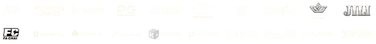 PH987 gaming providers logos displayed in casino platform interface