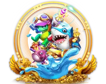 PH987 underwater fishing arcade game with targets, coins, and animated sea creatures