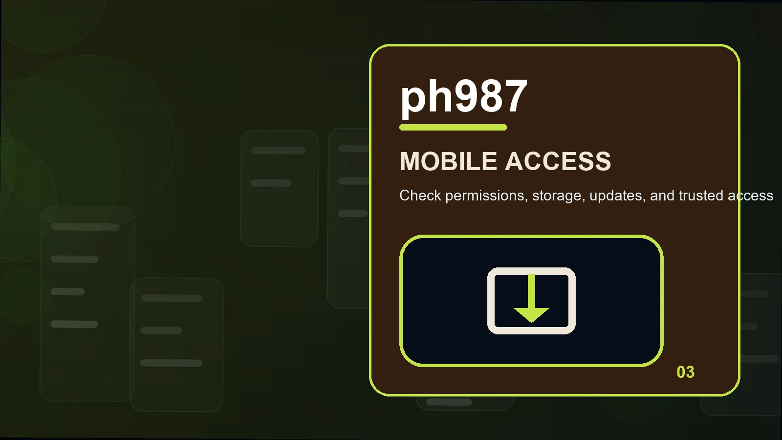 ph987 download illustration for storage space in the verified support directory