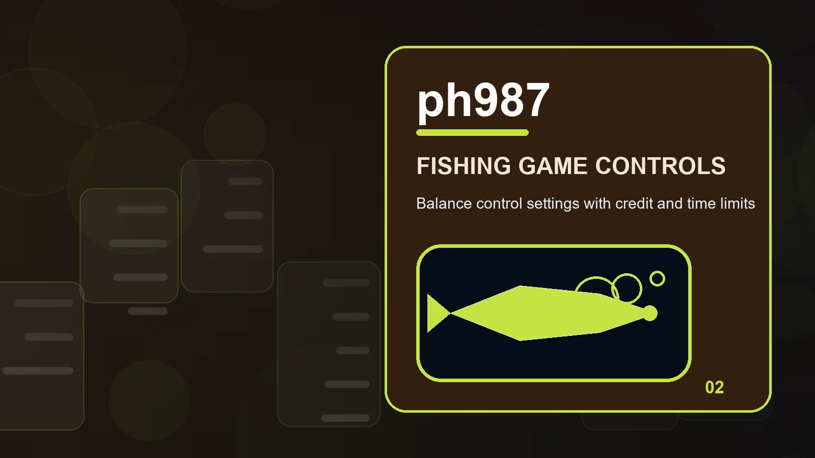 ph987 fishing games illustration for how to review room selection before the next step