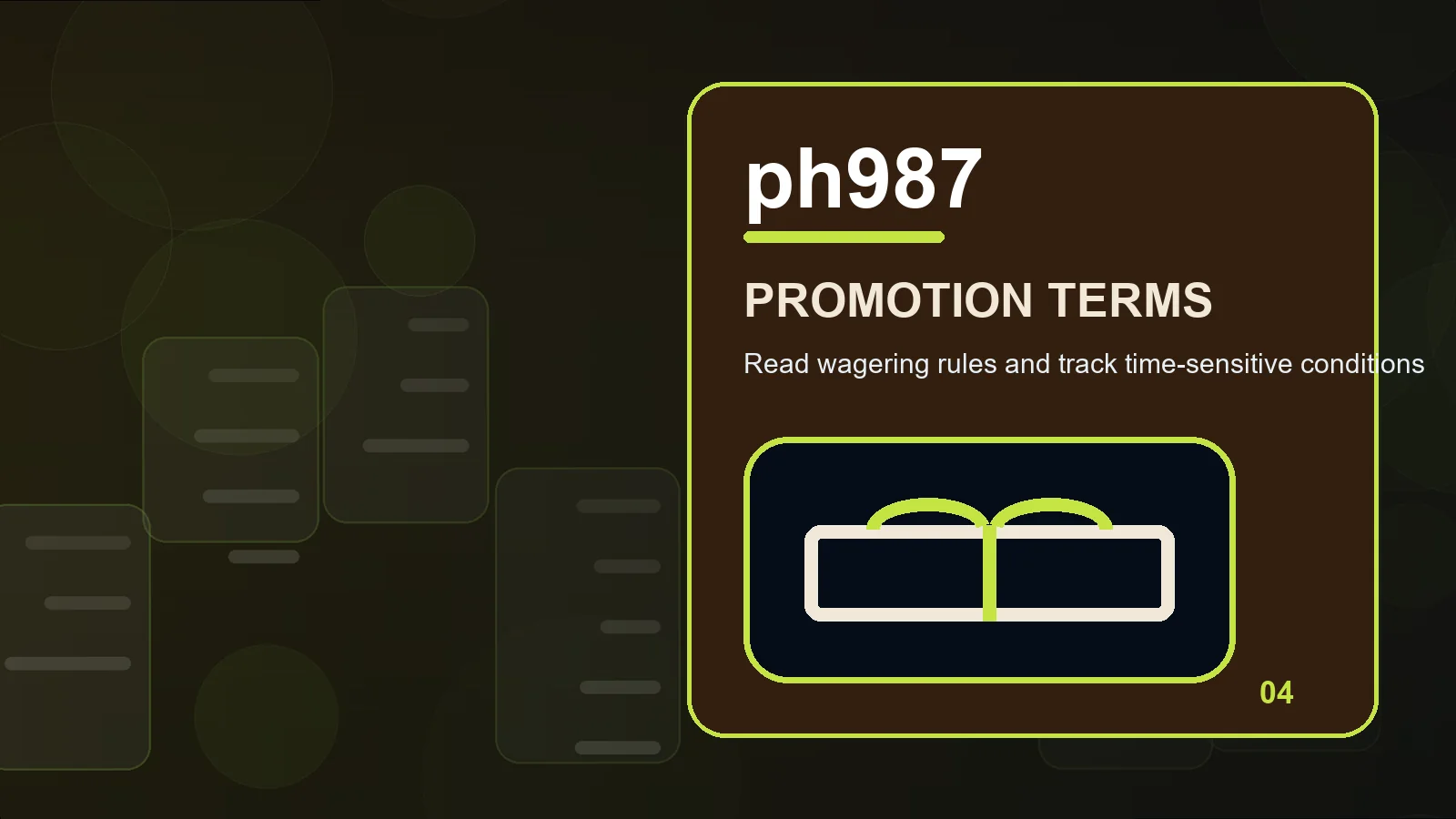 ph987 promotions illustration for read withdrawal limits before moving forward