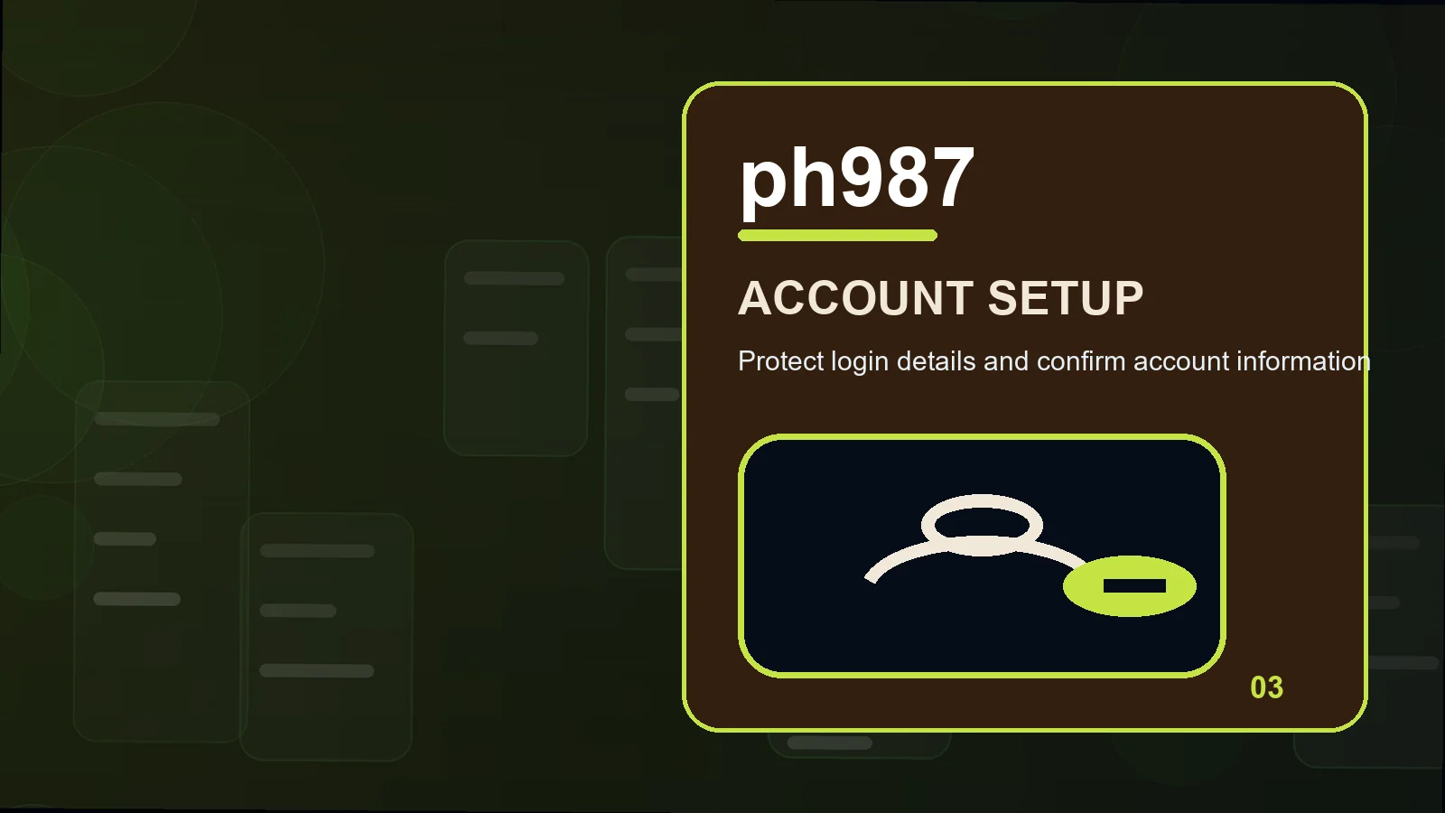 ph987 register illustration for one-time codes in the verified support directory