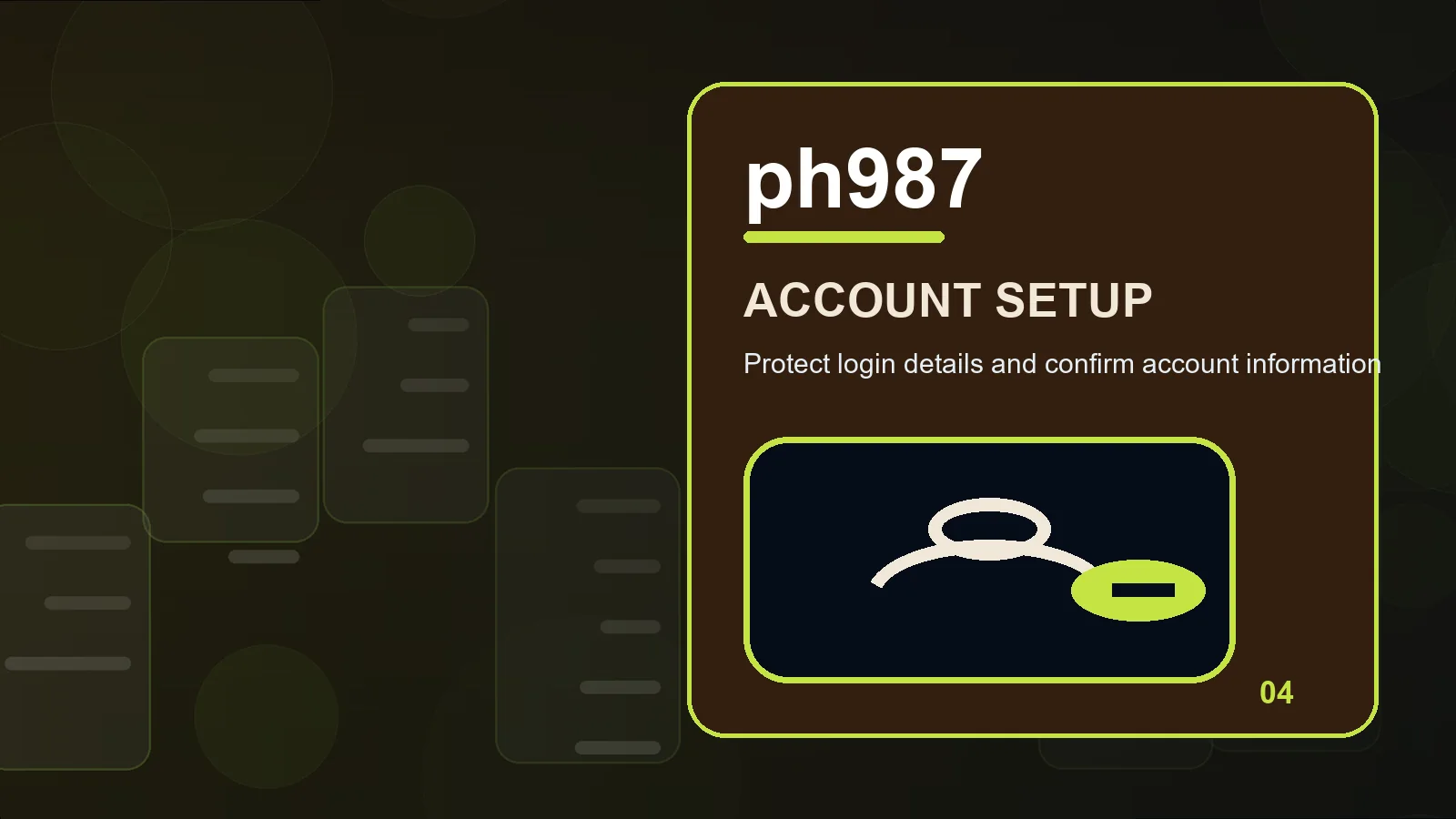 ph987 register illustration for read identity checks before moving forward